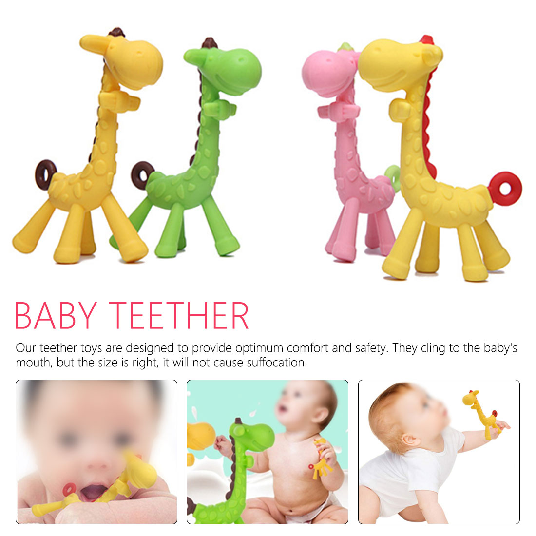 baby teething chew toys